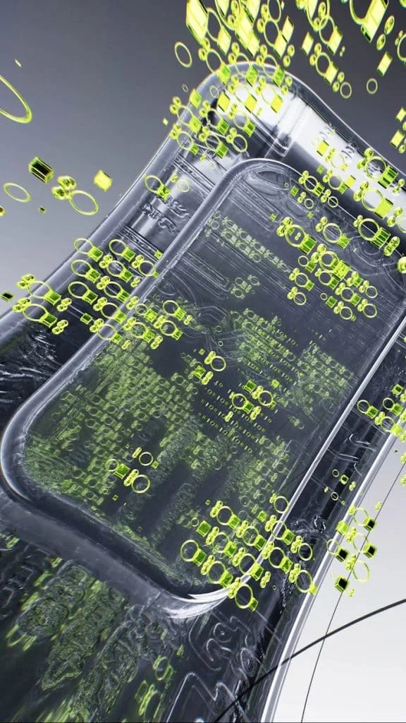 graphic of ai abstract
